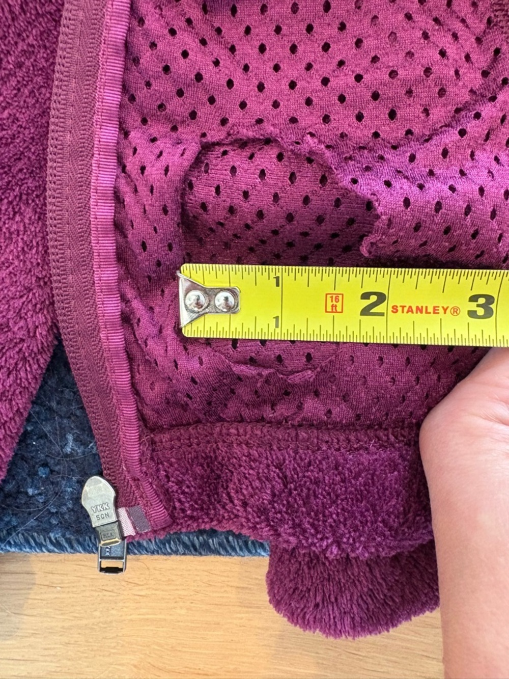 Patagonia Women’s Purple Polartec Fleece Jacket Full Zip - Picture 6 of 6